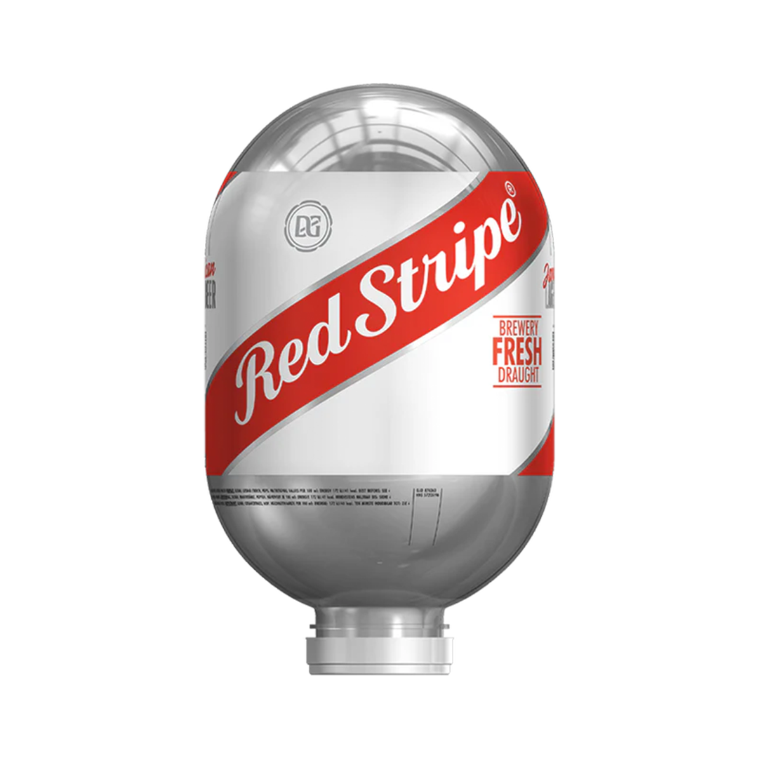 Red Stripe - BLADE Bierfass 8L