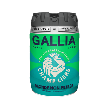 Gallia Champ Libre - 5 liter biervat