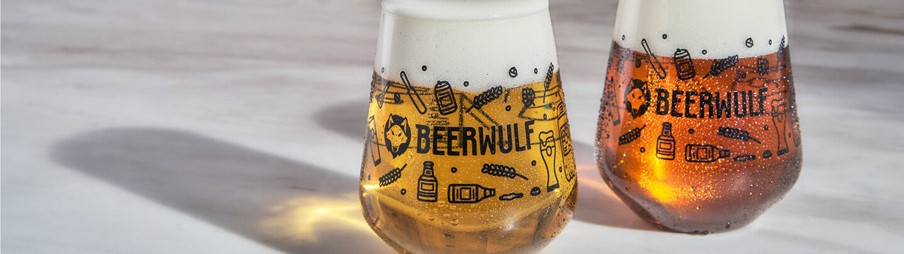 Beer glasses