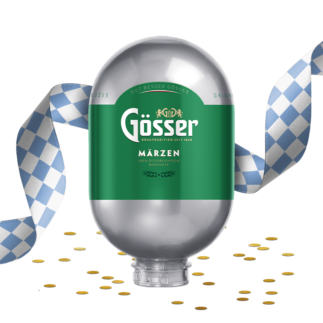 Gösser Märzen - 8L BLADE Fass