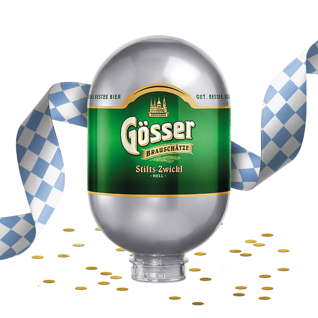 Gösser Zwickl - 8L BLADE Fass