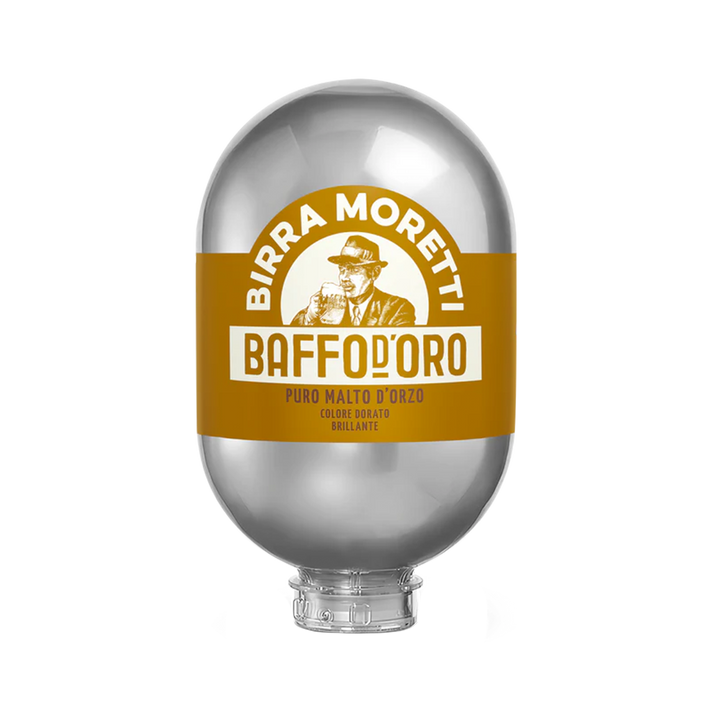 Birra Moretti Baffo d'Oro - BLADE biervat 8L