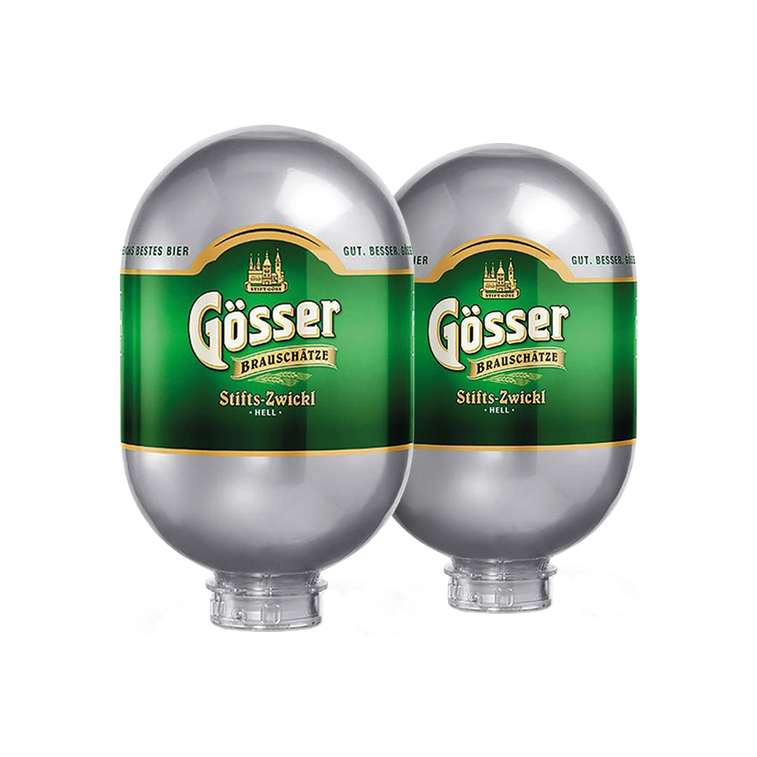EU - Gösser Zwickl Bundle - 2x 8L BLADE Fässer