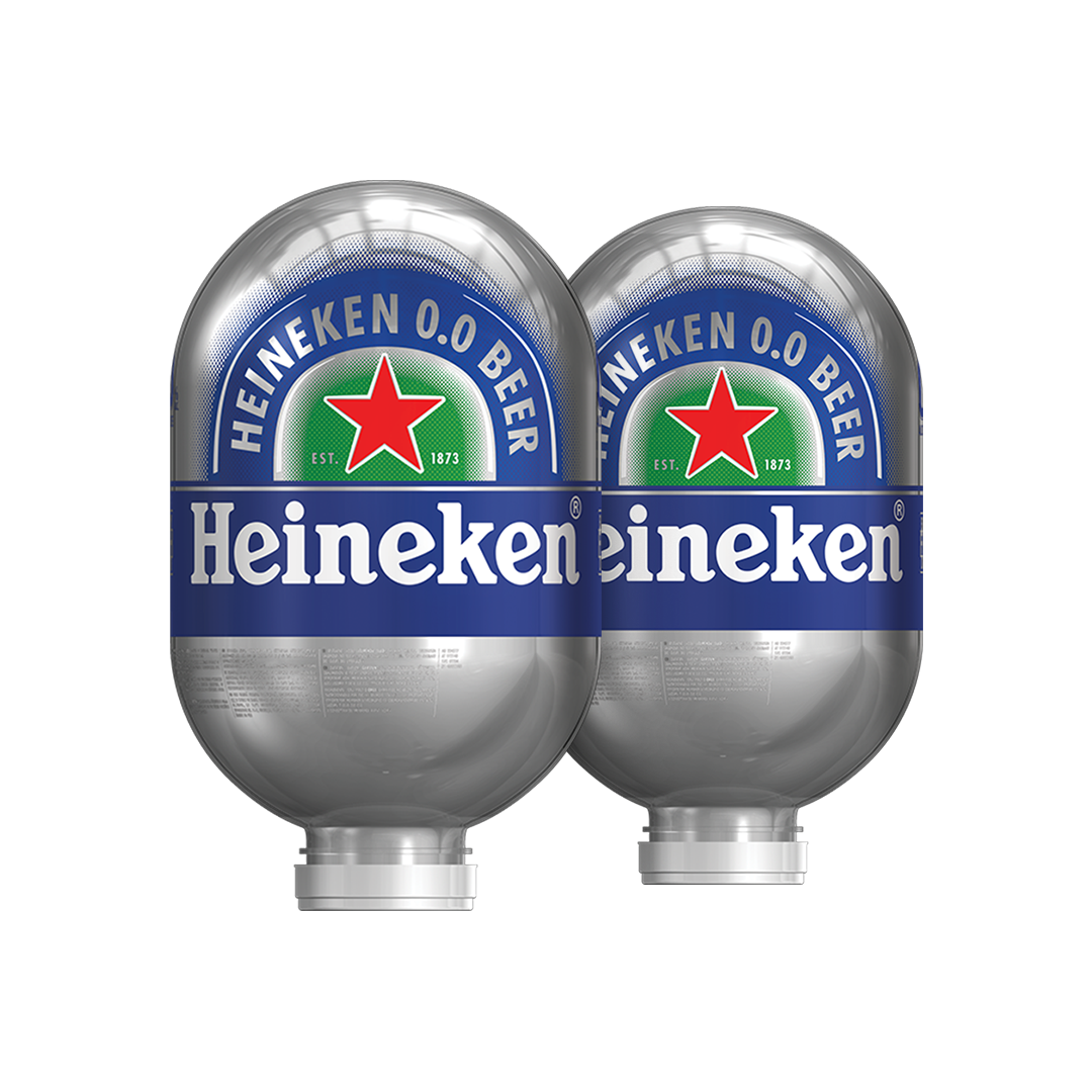 Heineken 0.0 Paket – 2x 8L BLADE Fässer