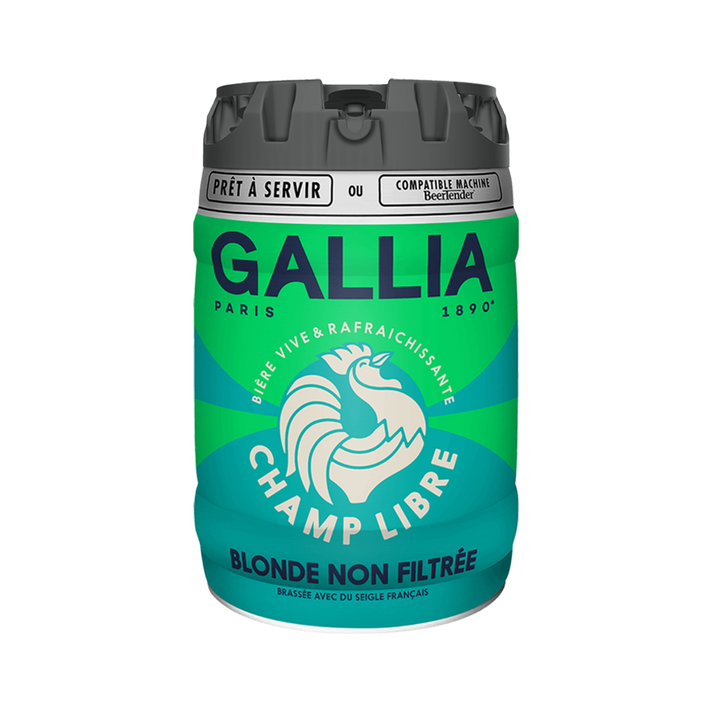 Gallia Champ Libre - Fusto di birra 5L