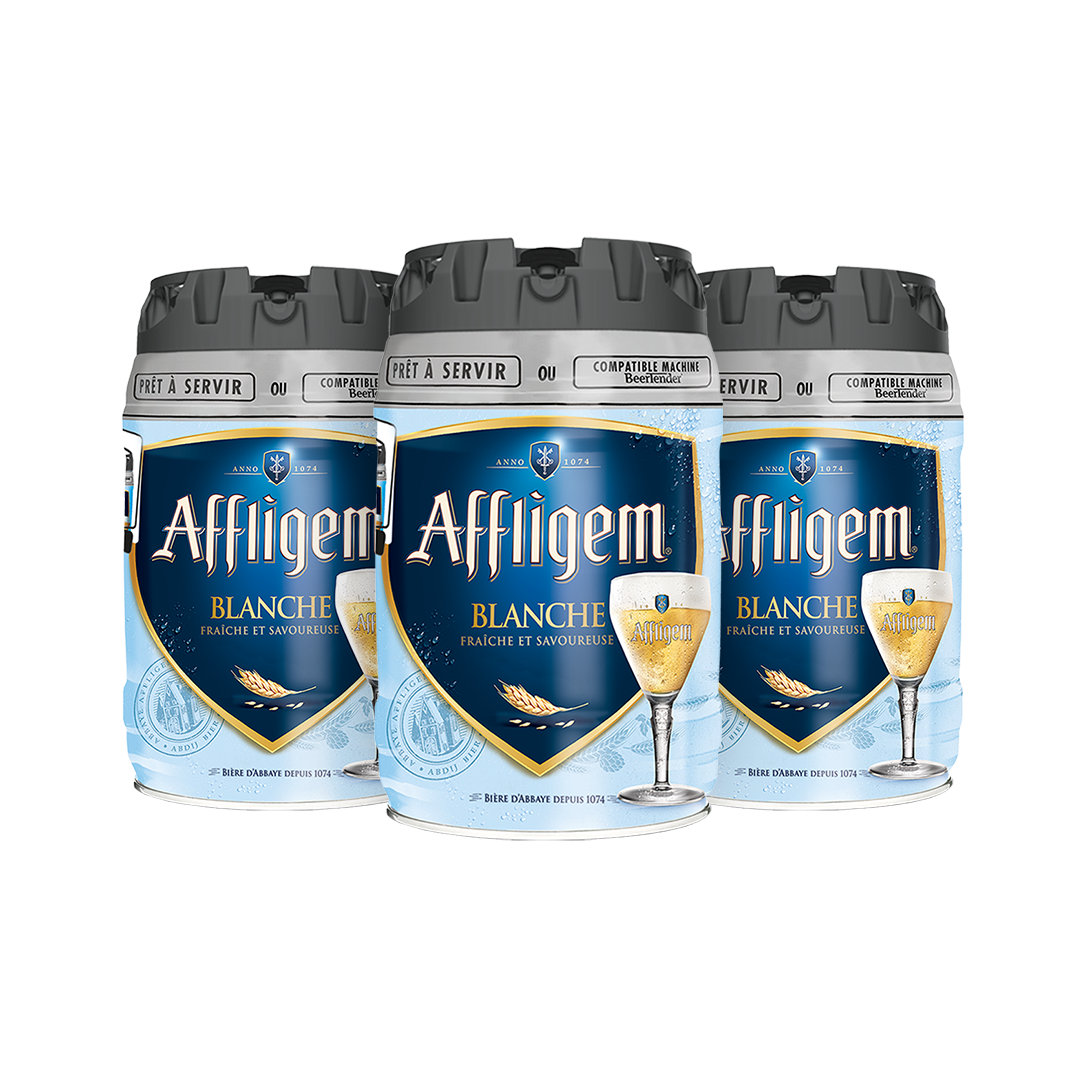 Pacchetto Affligem Blanche - 3 fusti da 5 litri