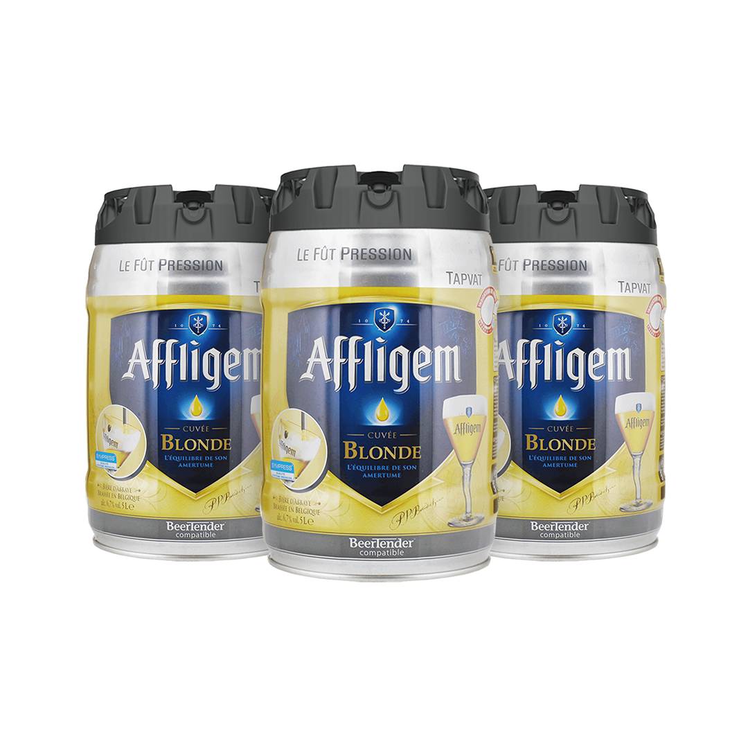 Affligem Blonde - 3x Fût de 5L