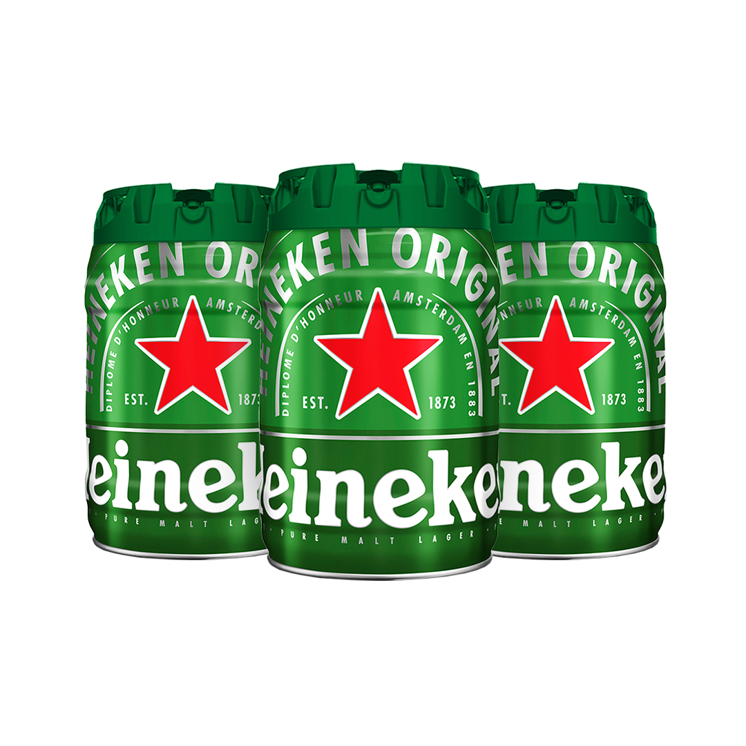 Lot Heineken - 3x 5L Heineken Fûts