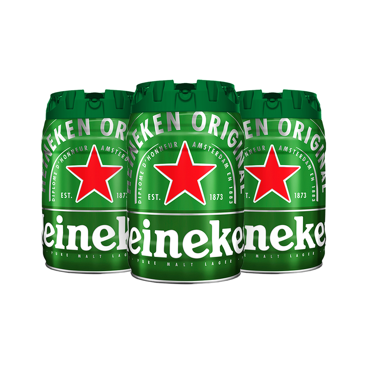 Lot Heineken - 3x 5L Heineken Fûts