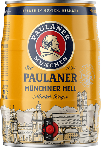 Paulaner Münchner Hell - Beer Kegs 5L