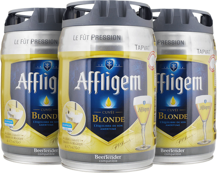 Affligem Blonde - 3x Fût de 5L