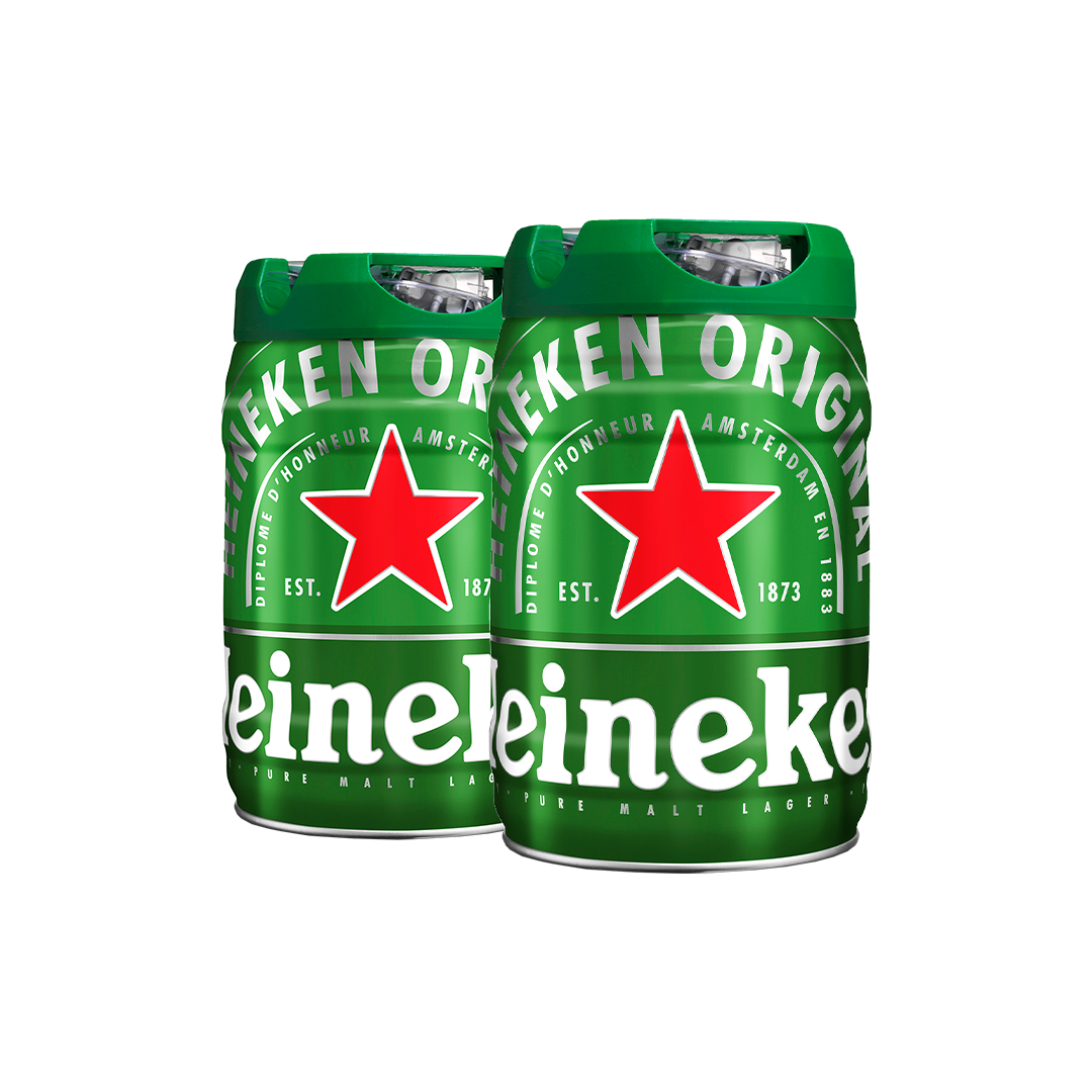 Heineken Bundle - 2x Heineken 5L Fässer