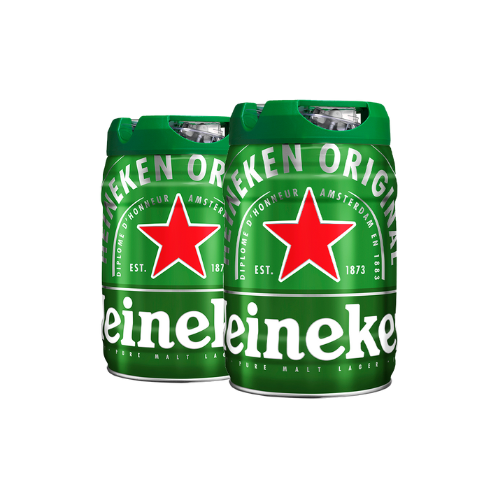 Heineken Bundle - 2x Heineken 5L Fässer