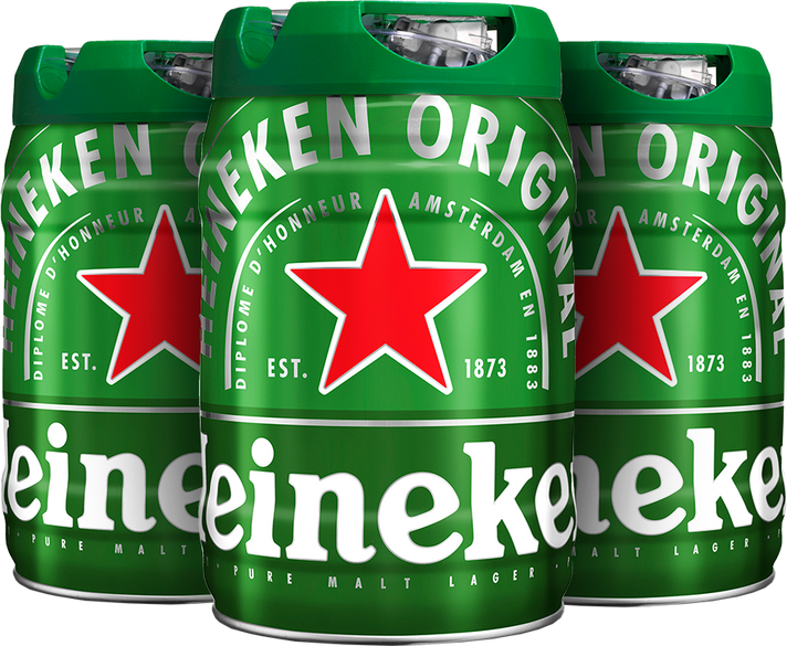 Lot Heineken - 3x 5L Heineken Fûts