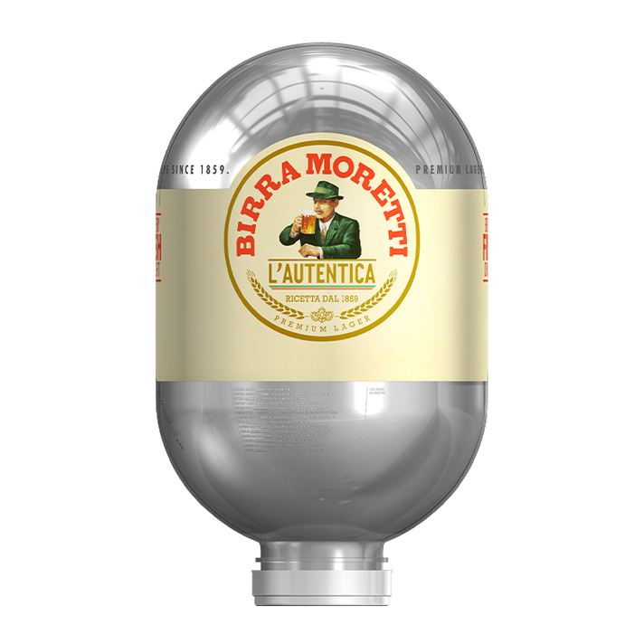 Birra Moretti L'Autentica - 8L BLADE Keg