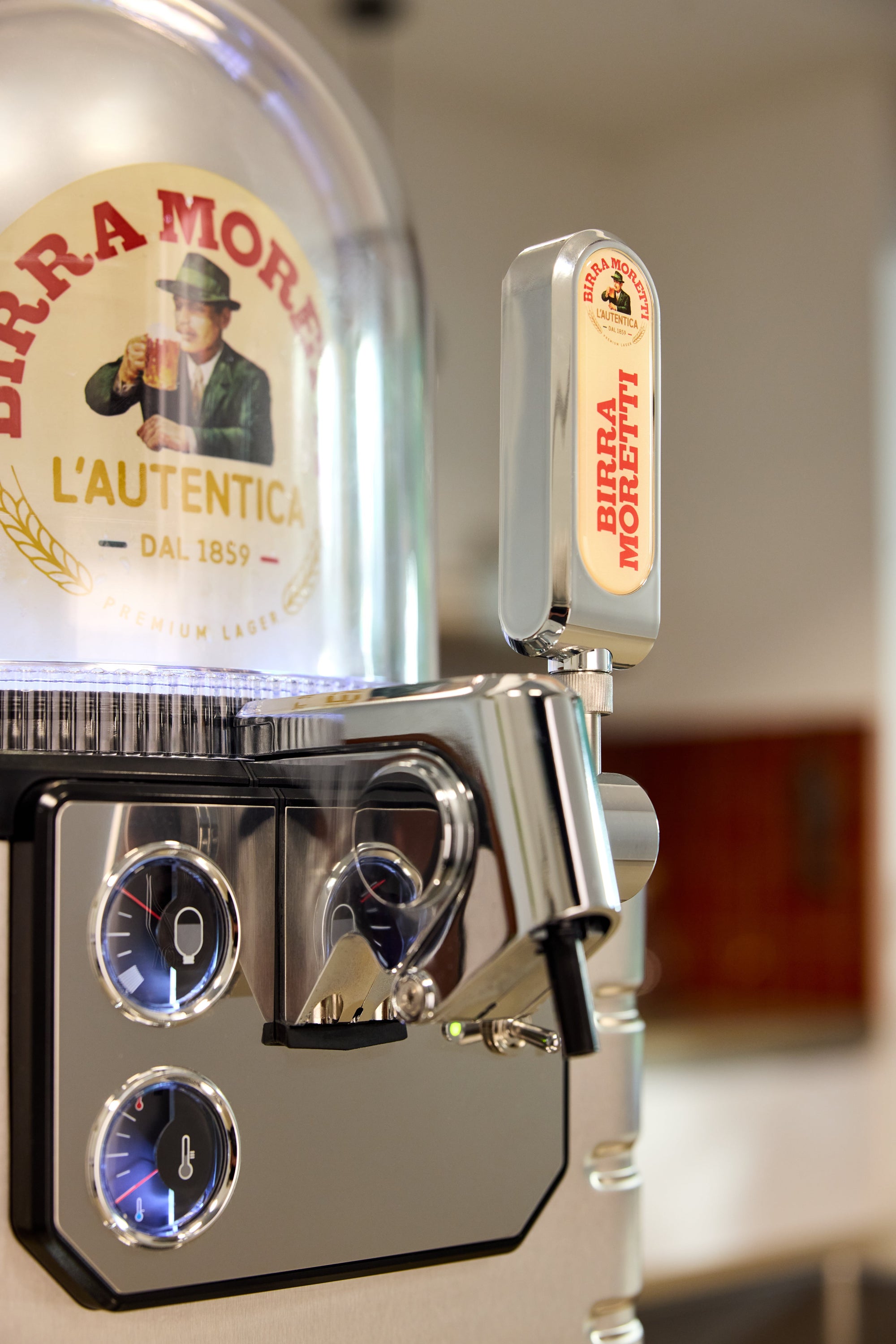 Birra Moretti BLADE beer machine