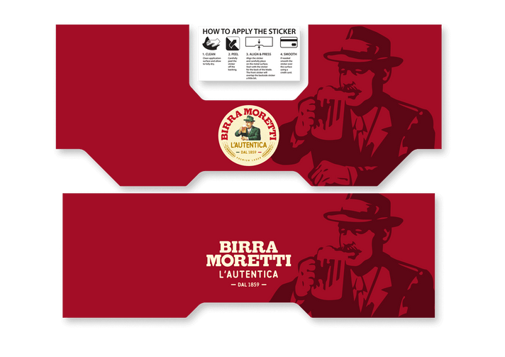 Birra Moretti BLADE Aufkleber