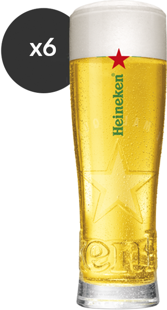 Heineken beer glass 