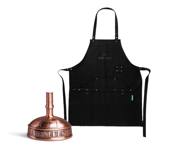 Heineken BBQ Schürze & Bier Flaschenöffner Bundle