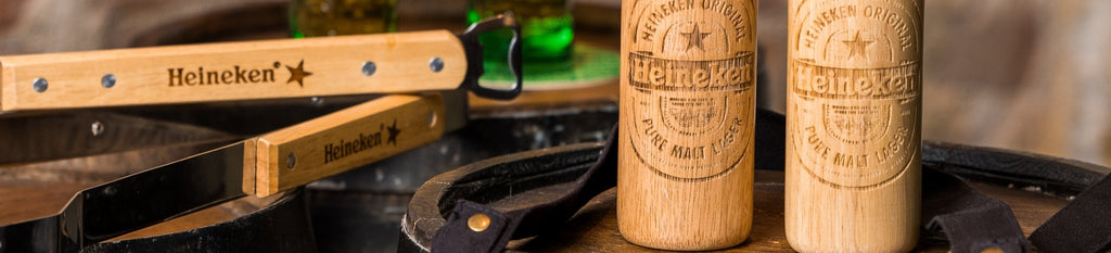 Heineken silver beer can - Refreshing lager with crisp taste and smooth finish