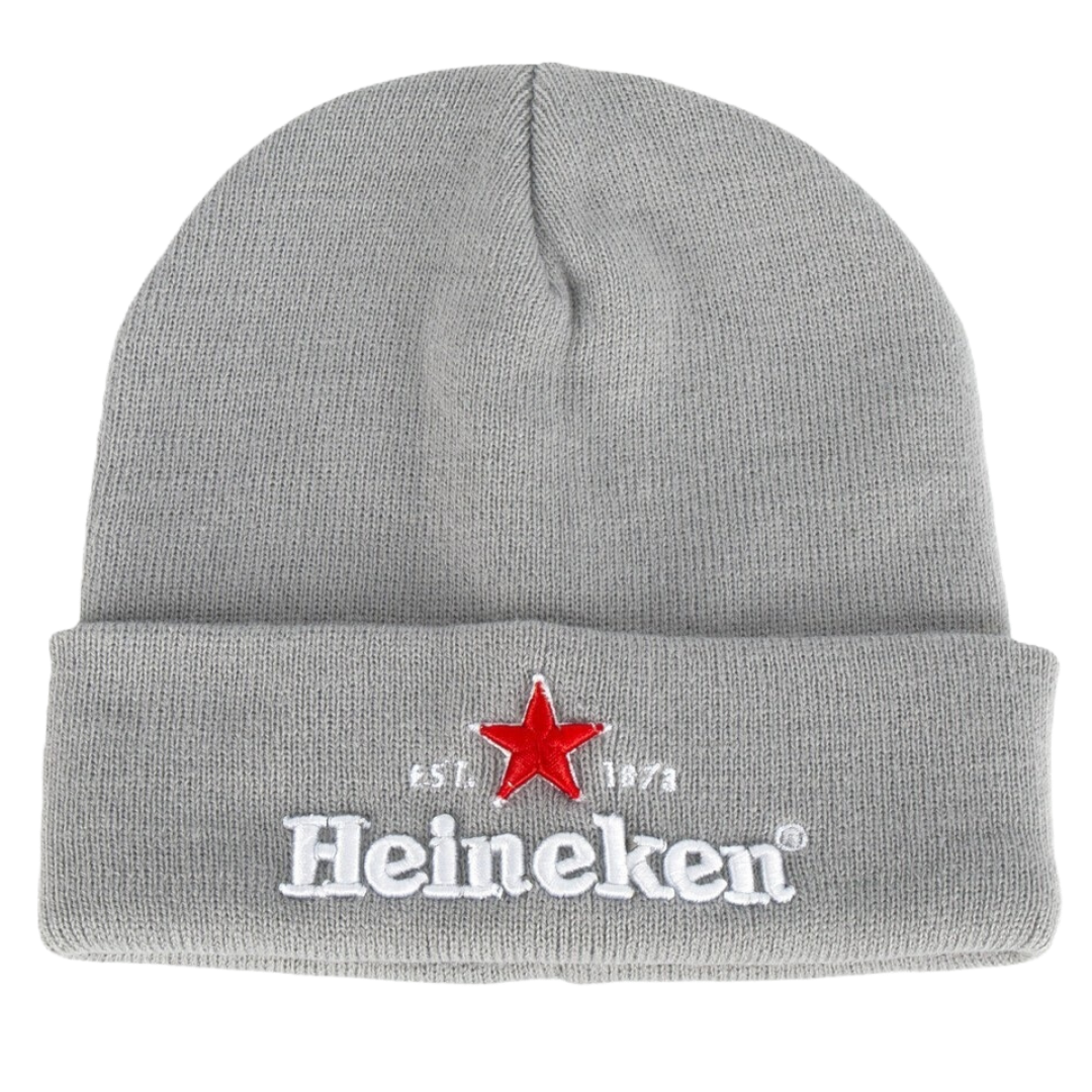 Graue Heineken®-Mütze