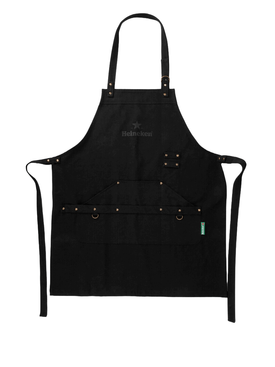 Zwart Heineken®-barbecueschort