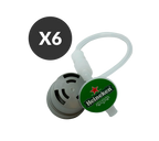 Pack de 6 accessoires pour tube à bière Heineken – les indispensables premium pour ton bar, que ce soit à la maison ou pour les pros