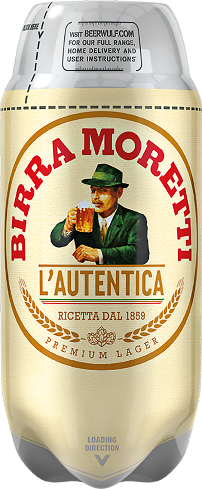 Birra Moretti L'Autentica - 2L SUB Keg