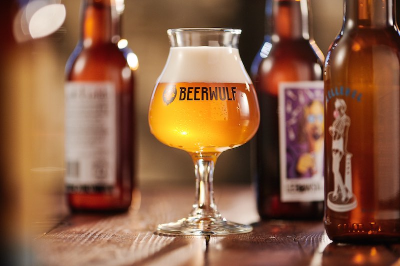 Craft Beer im Glas zum Verkauf